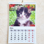 Перекидной календарь A4 (21х30см) - 14 листов